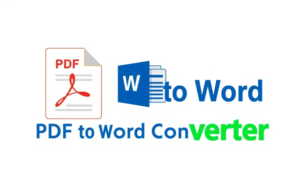 How to Use PDF to Word Converter